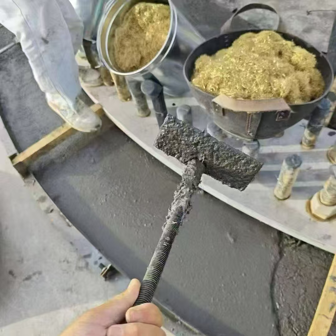 福清C120钢纤维高强无收灌浆料 轧机压缩机汽轮机发电机锻压设备底座灌浆材料